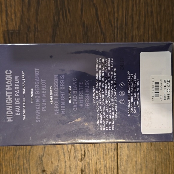 ❤️BUY 2 GET 1 FREE Midnight Magic Eau De Perfume, Retail 88.00US - Picture 7 of 9